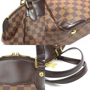 Louis Vuitton Verona shoulder bag Damier Ebene Brown canvas Brown